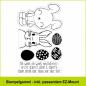 Preview: Oh weih -Osterhase - Stempelgummi